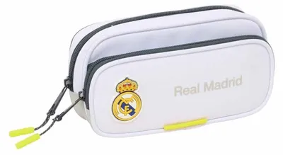 Zdjęcie produktu dla Safta Piórnik Real Madrid 25/26 Biały Męski Biały Jeden Rozmiar