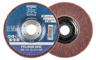 Produktbild von PFERD 44692263, 4850 RPM, 2,22 cm, 12,5 cm, 20 mm, 280 g, 5 Stück(e)