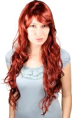 Produktbild von WIG ME UP Langhaarige rote Perücke, 9331-35