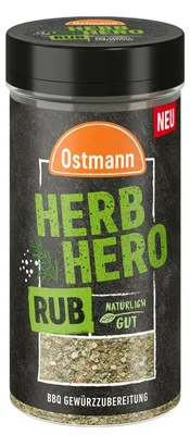 Produktbild von Ostmann Herb Hero Kräuter Barbecue Gewürzzubereitung Packung 120g