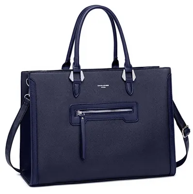 Produktbild von David Jones - Damen Business Handtasche - Große Henkeltasche Kunstleder - Arbeit B