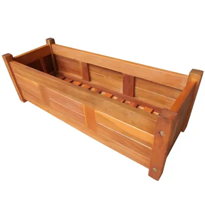 Immagine prodotto di vidaXL Letto da giardino rialzato in legno di acacia 76x27,6x25 cm