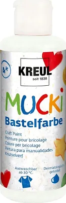 Image de KREUL 24101 KREUL MUCKI Acrylfarbe weiß 80,0 ml