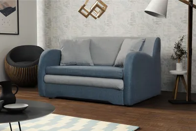 Productafbeelding van Relax slaapbank, design bank, loungebank, textielbank, 2-zits, woonbank