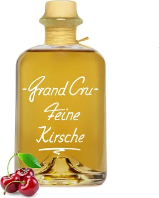 Produktbild von Grand Cru Feine Kirsche 0,7L edler Klassiker sehr mild 40% Vol. Schnaps Obstler Spirituose Kirschschnaps Kirschenspirituose