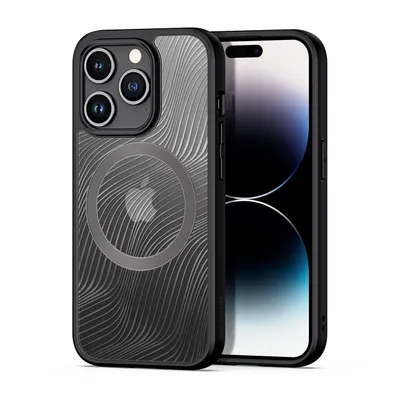 Zdjęcie produktu dla DUX DUCIS AIMO MAG etui na telefon komórkowy kompatybilne z MagSafe odpowiednie dla IPHONE 15 Pro czarny