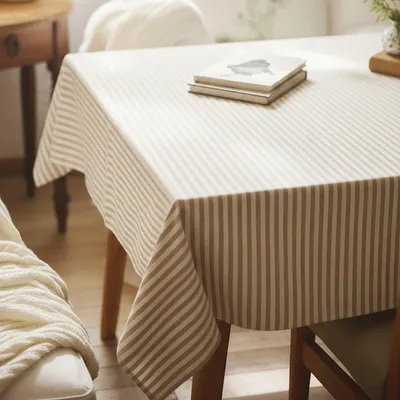 Image de Horizon Nappe 140x140 cm Lin 140x350 cm 85% coton 15% polyester Fabriqué en Europe