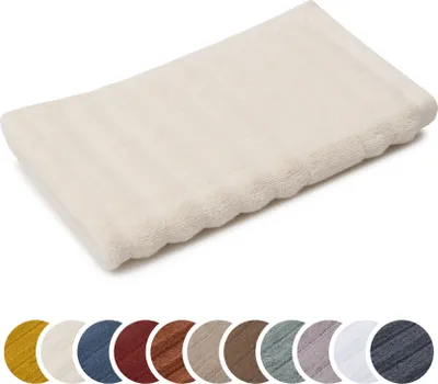 Produktbild von sleepling liebling Gästetuch Luxus Bio Baumwolle, Serie Marseille, 770 gr. / m², 30 x 50 cm, , 60 Grad, saugstark, schnelltrocknend, creme