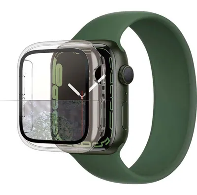 Produktbild von PanzerGlass ® Full body Case Apple Watch Series 9 | 8 | 7 | 41mm | Transparent, Apple, Apple - Watch Series 7 41mm, Apple - Watch Series 8 41mm, Trockene Anwendung, Kratzresistent, Schockresistent, Transparent, 1 Stück(e)