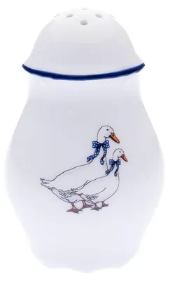 Image de Seliera en porcelaine, modèle Constance, motif d'oies, porcelaine tchèque Thun, 8 cm