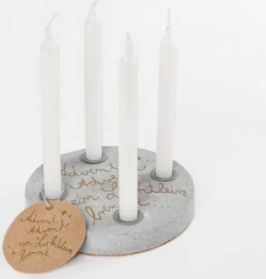 Produktbild von Winterlichtkranz "Advent, Advent"