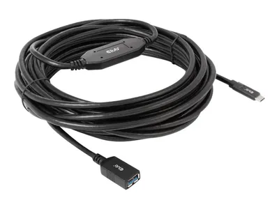 Produktbild von Club3D Kabel USB 3.2 Typ C <> USB Typ A 5Gbps St/Bu 10m
