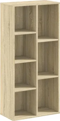 Obrázek produktu pro vidaXL Knihovna Sonoma dub 50x25x105 cm Materiál na bázi dřeva