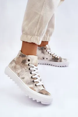 Produktbild von Big Star Turnschuhe für Frauen Onyango beige-grün 39
