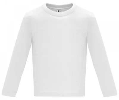 Productafbeelding van Roly - T-shirt voor baby, lange mouwen, model LT3835 (68) (wit)
