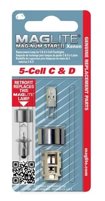 Produktbild von Maglite Xenon Ersatzlampe LMXA501 für 5-Zellen C und D Stabtaschenlampen Mag-Num Star II