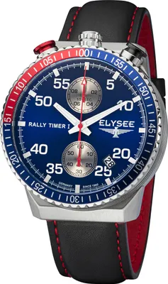 Produktbild von ELYSEE Herrenuhr RALLY TIMER I blau schwarz onesize Herren Chronograph 44mm 80530, 80531, 80532, 80533, 80534, 80535, 80536, 80537