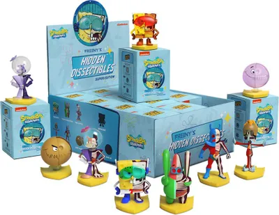 Image de Bob l'éponge Schwammkopf Blind Box Hidden Dissectibles Series 04 (Super ed.) Display (6)