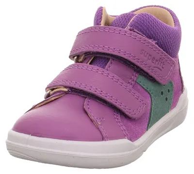 Imagen del producto de Zapatillas SUPERFREE para niña de la marca Superfit Baby, color lila/verde, modelo 8500
