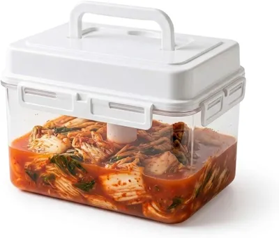 Imagen del producto de Recipientes de fermentación con capacidad de 4 litros, de gran tamaño, para uso en la cocina
