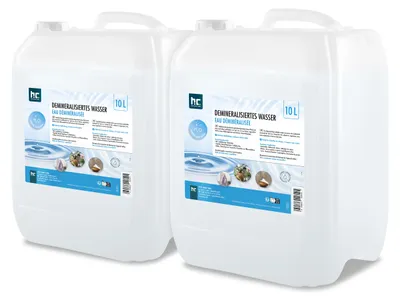 Produktbild von 2x 10 L Demineralisiertes Wasser