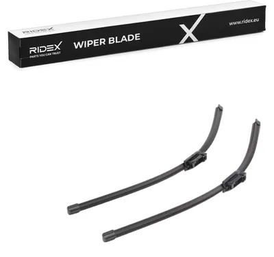 Produktbild von RIDEX Scheibenwischer Vorne 650mm/650mm für SEAT Leon Schrägheck (1P1) Rahmenlos