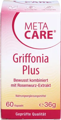 Image de metacare Griffonia+ gélules, 60 gélules