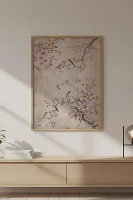 Obrázok produktu pre Wallity, elegantné obrazové panely z MDF s rámom z masívneho dreva, 50 x 70 cm | 100% MDF