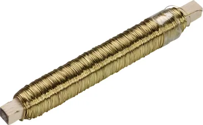 Produktbild von KNORR prandell 216470301 Wickeldraht 50 m Ø 0,5 mm goldfarben