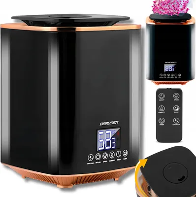 Produktbild von Luftbefeuchter Berdsen Bd-502 2.6L Ionisierung, Aromatherapie, Feuchtigkeitsregler
