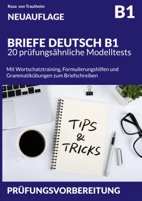 Produktbild von BRIEFE  DEUTSCH B1 * 20 prüfungsähnliche Modelltests