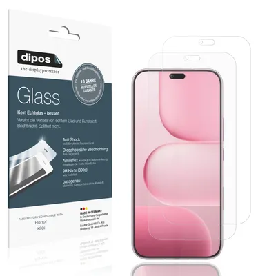 Immagine prodotto di 2x Pellicola Protettiva per Honor X80i Protezione opaco Vetro Flessibile 9H dipos