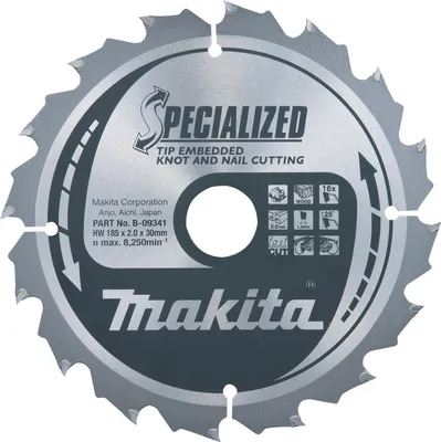 Image de Makita SPECIALISED Sägeb.190x20x40Z B-42379