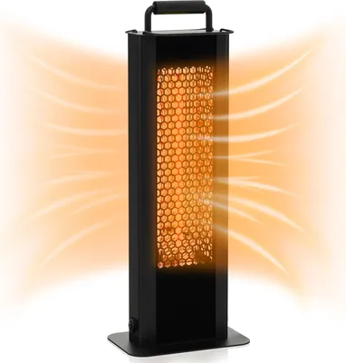 Produktbild von COSTWAY Standheizstrahler 1200W, mit Kipp- und Überhitzungsschutz, doppelseitig