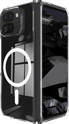 Image de Pour Google Pixel 10 Pro Fold plastique MagSafe étui de protection pour téléphone portable Transparent