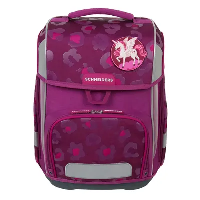 Produktbild von Schneiders 78443-042 Schultaschenset Ergolite - 9tlg. Berry Paw berry