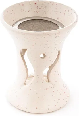 Produktbild von Famanu Rookstoofje mit Sieb aus Ton - 10,5 x 8 cm