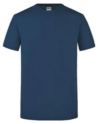 Produktbild von James and Nicholson - T-Shirt für Herren LT2478 (M) (Marineblau)