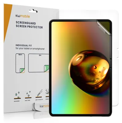Produktbild von kwmobile 2x Schutzfolie kompatibel mit Xiaomi Pad 6 - Folie klar Full Screen Tablet