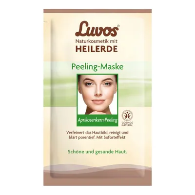 Produktbild von LUVOS Heilerde Creme-Maske Peeling 2X7.5ml PZN 15630037