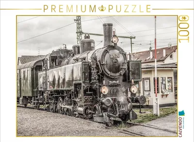 Produktbild von CALVENDO Puzzle Dampflokomotive 378.78 | 1000 Teile Lege-Größe 64x48cm Foto-Puzzle für glückliche Stunden