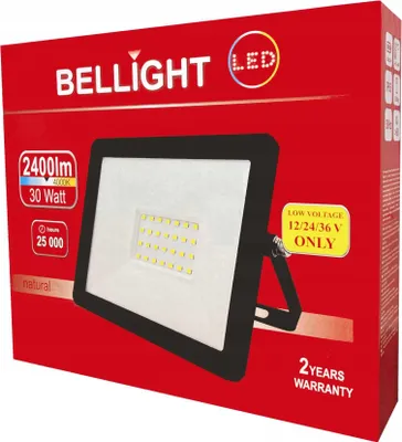 Obrázok produktu pre LED reflektor 30W 4000K 12V/24V/36V AC/DC