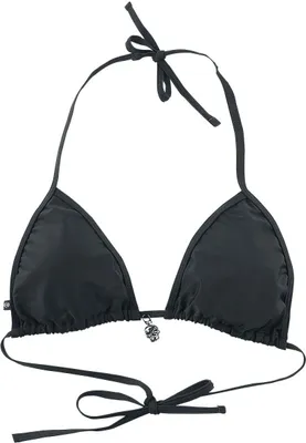 Produktbild von Black Premium by EMP Damen schwarzes Bikini Oberteil L