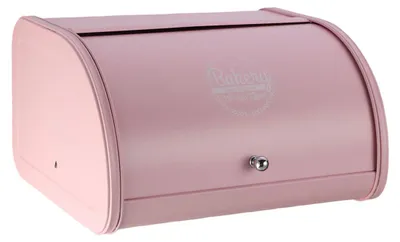 Produktbild von Brotkasten mit großem Fassungsvermögen, Aufbewahrungsbehälter für die Küche (Pink)