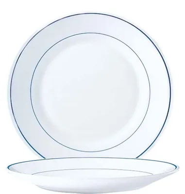 Obrázek produktu pro Restauranční talíř, plochý, průměr 25,4 cm - 6 kusů