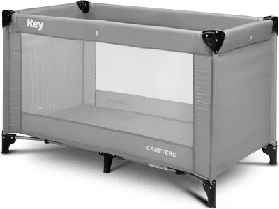 Obrázek produktu pro Cestovní postýlka CARETERO Key grey