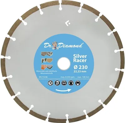 Produktbild von Diamanttrennscheibe Silver Racer - Ø 230 mm