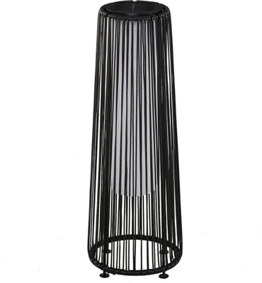 Produktbild von Solarlampe Gartenleuchte Wasserdichte Gartenlampe Mit Lichtsensor, Automatische Led, Schwarz, 21,5 X 21,5 X 61 Cm