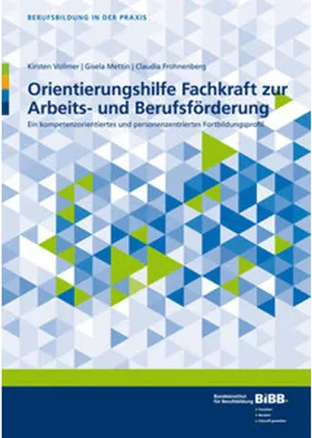 Obrázek produktu pro Orientierungshilfe Fachkraft zur Arbeits- und Berufsförderung