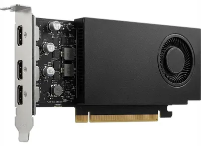 Produktbild von NVIDIA A400 4GB GDDR6 64-bit Low Profile PCIe 4.0 x8 Single slot 4 x Mini DisplayPort 1.4a 50W LP bracket